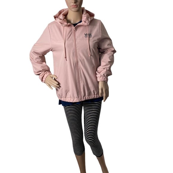 Vans Jackets & Blazers - Vans Off The Wall Kassle Windbrea Skateboarding Women's Size Pink VN0A4B7HSQT